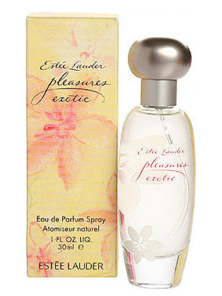 Estée Lauder Pleasures Exotic Perfume for Women - Floral Fragrance Bottle