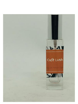 Unisex Café Lush Ganache Parfums perfume for women and men - luxurious fragrance bottle on white background