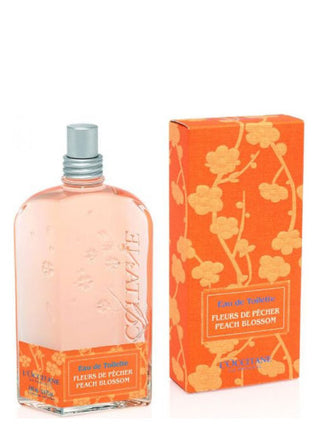 Peach Blossom LOccitane en Provence Womens Perfume - Floral Fragrance Bottle