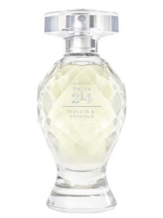 214 Violeta & Sândalo O Boticário Womens Perfume - Exquisite floral fragrance in a chic bottle | Shop Now