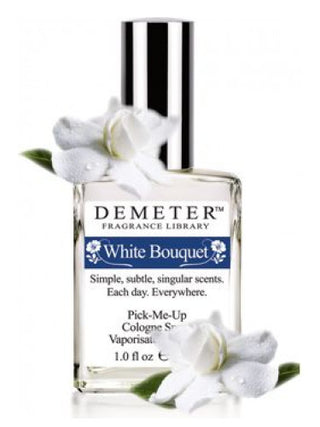 White Bouquet Demeter Fragrance for Women - Elegant Floral Perfume Bottle