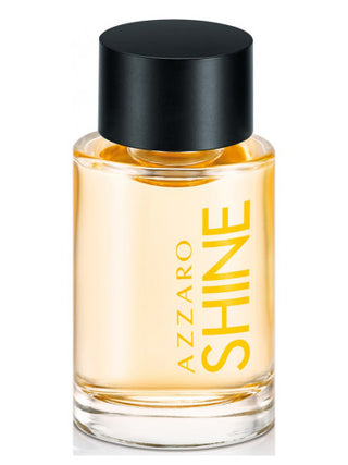 Shine Azzaro Perfume for Women and Men - Fragrance Bottle on White Background