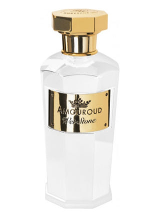 Amouroud Wet Stone Perfume for Women and Men - Fragrance Bottle on White Background