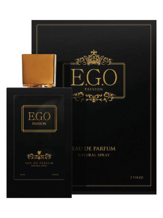 Unisex Ego Passion E.G.O Perfume for Women and Men - Fragrance Bottle on White Background