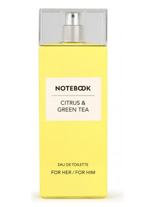 Citrus & Green Tea Notebook Perfume for Women and Men - Refreshing Unisex Fragrance