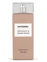 Patchouli & Cedarwood Notebook for women and men