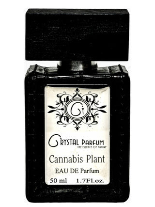 Unisex Cannabis Plant Crystal Parfum - Luxurious Fragrance for Women and Men