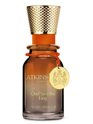 Oud Save The King Extrait Atkinsons Perfume for Women and Men - Luxurious Unisex Fragrance Bottle