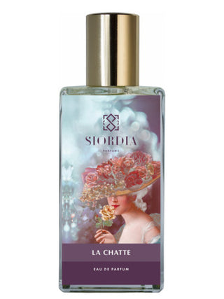 La Chatte Siordia Parfums for Women - Exquisite floral perfume bottle on white background