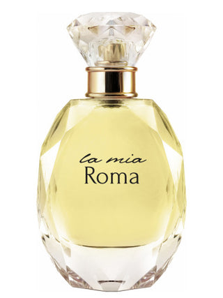 La Mia Roma Parfums Constantine for women - Elegant floral perfume bottle on white background