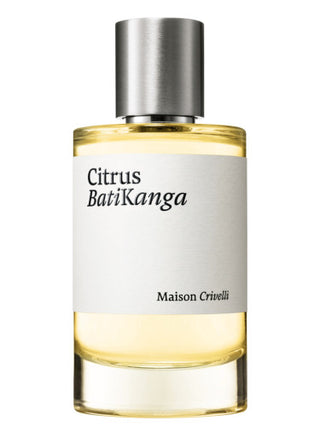 Citrus Batikanga Maison Crivelli Unisex Perfume - Refreshing Citrus Fragrance for Men and Women - Buy Now for a Luxurious Experience