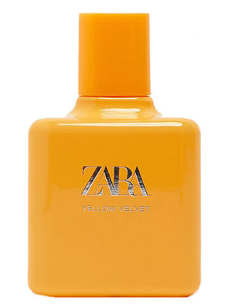 Yellow Velvet Zara womens perfume bottle - elegant fragrance for women - shop now