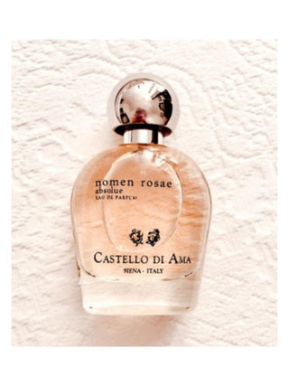 Unisex fragrance Nomen Rosae Absolue Castello di Ama perfume for men and women - Buy now!