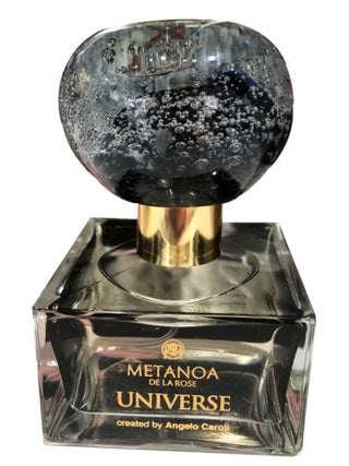 Universe & Black Rose Metanoa De La Rose Perfume for Women and Men - Elegant Fragrance Bottle