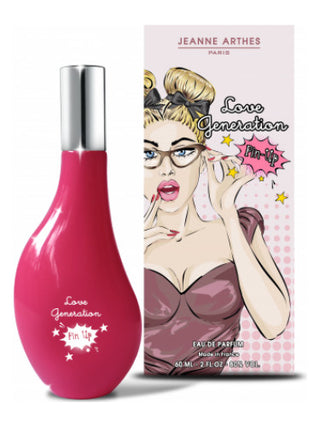 Love Generation Pin Up Jeanne Arthes womens perfume - floral fragrance in elegant bottle