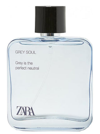 Grey Soul Zara Mens Perfume - Elegant fragrance in a sleek bottle