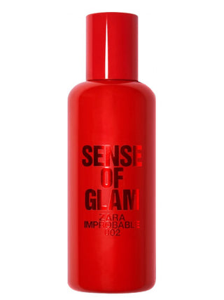 002 Sense Of Glam Zara Womens Perfume - Elegant Fragrance Bottle