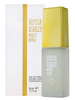 White Musk Alyssa Ashley Womens Perfume - Elegant floral fragrance in a sleek bottle - Buy Now