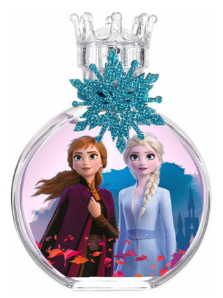 Disney Frozen II Air-Val International Perfume for Women - Elegant and enchanting fragrance bottle on white background