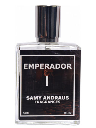 Emperador I Samy Andraus Fragrances for women and men - luxury perfume bottle on white background