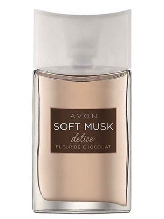 Soft Musk Delice Fleur de Chocolate Avon perfume for women - luxurious scent in a beautiful bottle