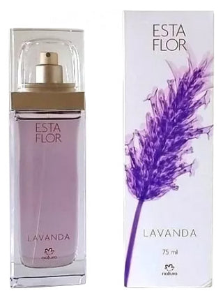 Esta Flor Lavanda Natura Womens Perfume - Floral Fragrance Bottle