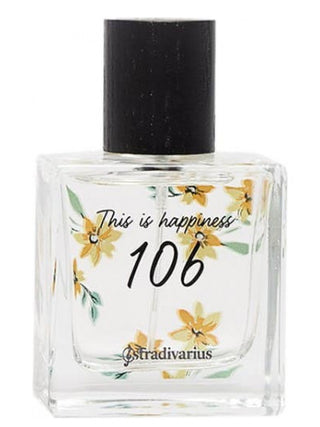 106 This Is Happiness Stradivarius Womens Perfume - Elegant floral fragrance in a chic bottle