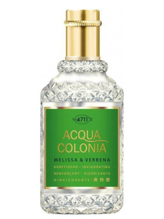 4711 Acqua Colonia Melissa & Verbena Perfume for Women and Men - Fragrance Bottle Image