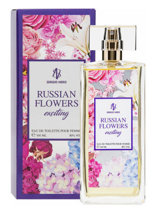 Russian Flowers Exciting Sergio Nero Womens Perfume - Floral Fragrance - Buy Online