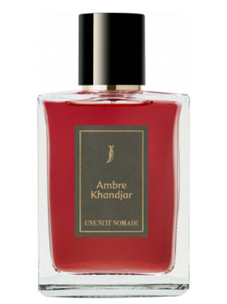 Amber Khandjar Une Nuit Nomade unisex perfume bottle - Best fragrance for women and men - Buy now for a captivating scent experience