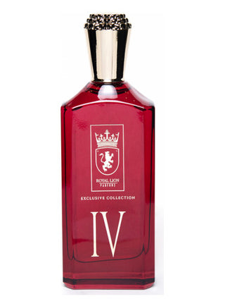 Royal Lion Exclusive No. lV Parfum for Women and Men - Luxury Fragrance - Royal Lion Parfums - Perfume Bottle Image