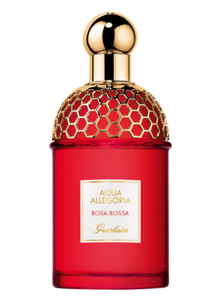 Chinese New Year Limited Edition Aqua Allegoria Rosa Rossa Guerlain Perfume for Women - Floral Fragrance Bottle