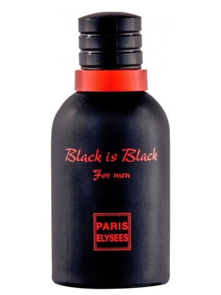 Black Is Black Paris Elysees Mens Perfume - Eau de Toilette - Best Fragrance for Men