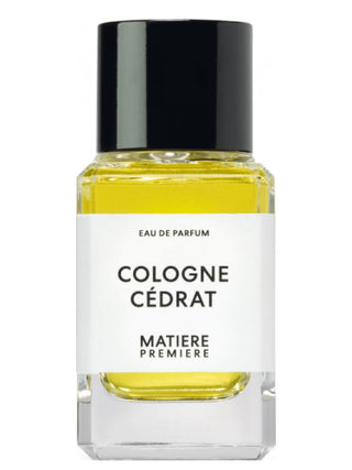 Unisex Cologne Cedrat Matiere Premiere Perfume - Fresh Citrus Fragrance for Women and Men