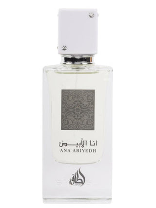 Ana Abiyedh Lattafa Perfumes for women and men - Exquisite fragrance bottle on white background