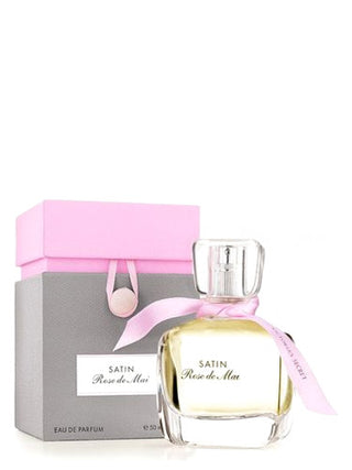 Victorias Secret Satin Rose de Mai Perfume for Women - Captivating floral fragrance in a luxurious bottle