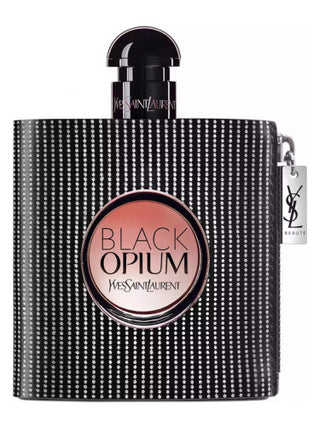 Yves Saint Laurent Black Opium Crystal Jacket womens perfume - captivating fragrance in a stunning bottle