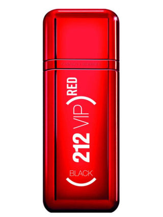 VIP Black Red Carolina Herrera for men - masculine fragrance in a sleek bottle