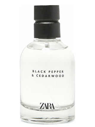 Black Pepper & Cedarwood Zara Mens Perfume - Exquisite fragrance for men - Buy now for a captivating scent experience