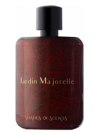 Jardin Majorelle Shades Of Scents Perfume for Women and Men - Luxurious Fragrance Bottle on White Background