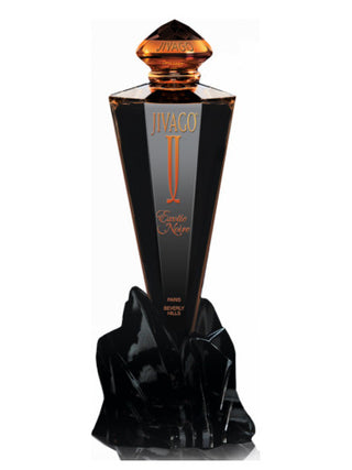 Exotic Noir Jivago Mens Perfume - Elegant Fragrance Bottle on Black Background