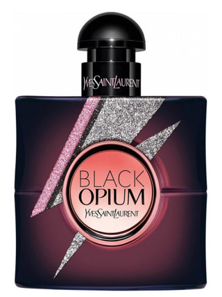 Yves Saint Laurent Black Opium Storm Illusion Perfume for Women - Elegant bottle design with a captivating fragrance