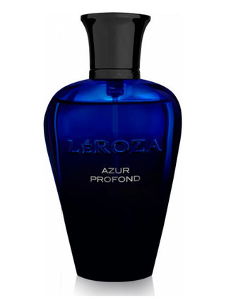 Azur Profond LeROZA Perfumes for women and men - Exquisite fragrance bottle on white background