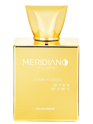 Sunset in Dubai Meridiano Milano Unisex Perfume - Buy Online | Best Fragrance for Men & Women