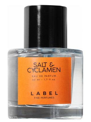 Salt & Cyclamen Label unisex perfume for women and men - Fragrance bottle with elegant design