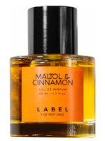 Maltol & Cinnamon Label for women and men