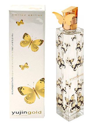 Yujin Gold Ella Mikao Womens Perfume - Elegant fragrance in a gold bottle