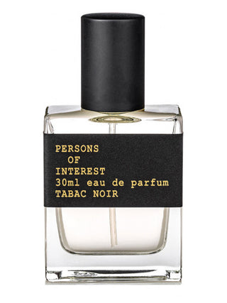 Tabac Noir Persons Of Interests Unisex Perfume - Best Fragrance for Men and Women