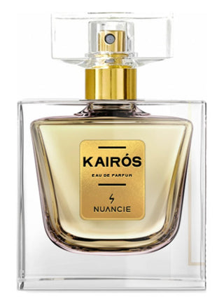 Kairós Nuancielo Mens Perfume - Elegant fragrance bottle on white background