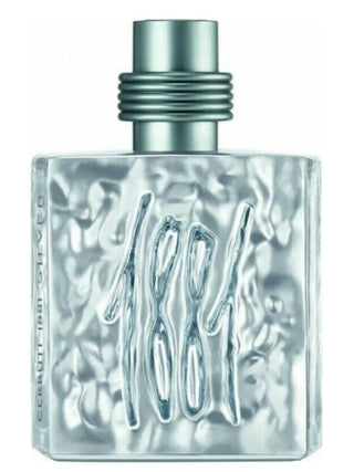 1881 Silver Cerruti Mens Perfume - Exquisite fragrance bottle on white background